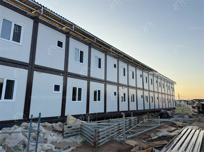 Moneybox container student dormitories project in Russia