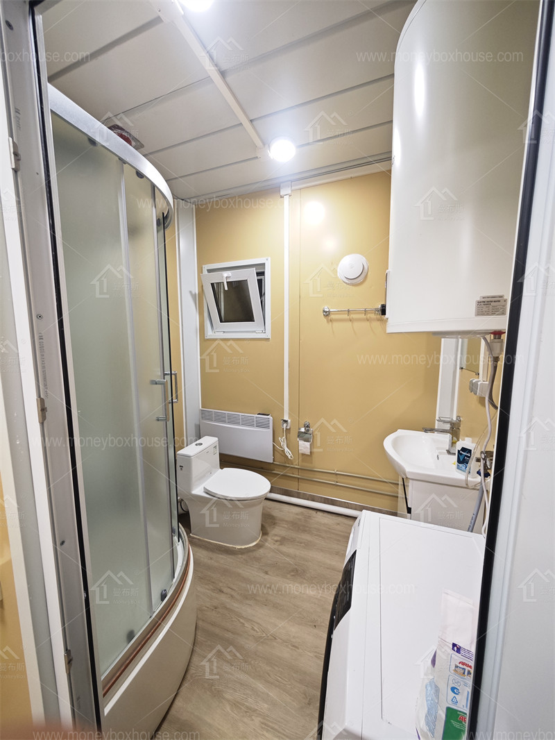 Moneybox container student dormitories project in Russia