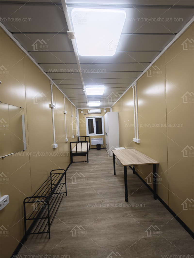 Moneybox container student dormitories project in Russia