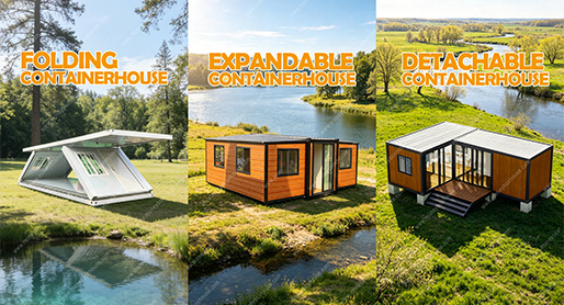 Quale tipo di casa container dovrei scegliere: pieghevole, espandibile o smontabile?