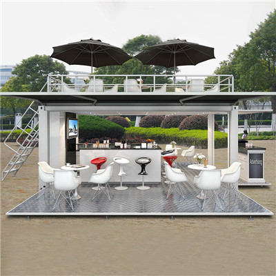 Caffetteria automatica per container / ristorante mobile